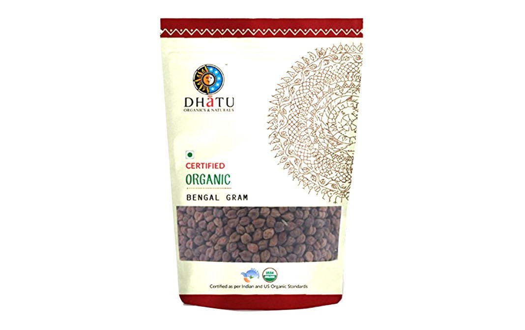 Dhatu Organic Bengal Gram    Pack  500 grams